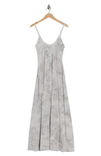 Go Couture Scoop Neck Maxi Dress In Gray
