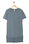 Go Couture Short Sleeve High-low Tunic Top