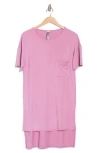 Go Couture Short Sleeve High-low Tunic Top