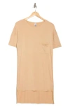 Go Couture Short Sleeve High-low Tunic Top