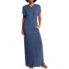 Go Couture Short Sleeve Hoodie Dress