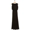 Go Couture Sleeveless Blouson Maxi Dress In Black