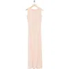 Go Couture Sleeveless Maxi Dress In Sand
