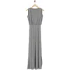Go Couture Sleeveless Maxi Dress In Warm Heather Grey