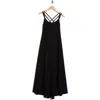 Go Couture Strappy Maxi Dress In Black