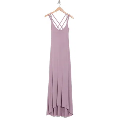 Go Couture Strappy Maxi Dress In Purple