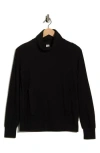Go Couture Turtleneck Sweater In Black