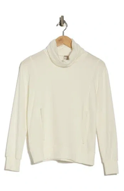 Go Couture Turtleneck Sweater In Neutral