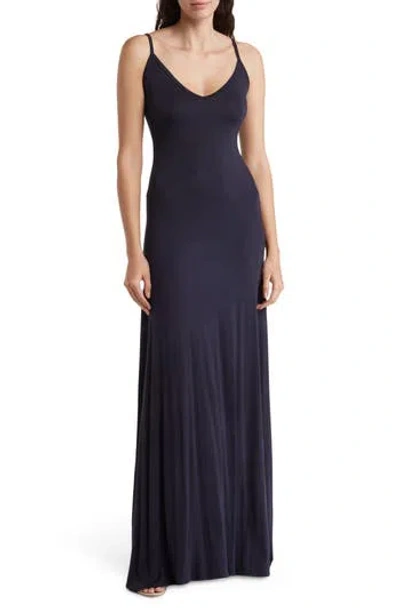 Go Couture V-neck Maxi Dress