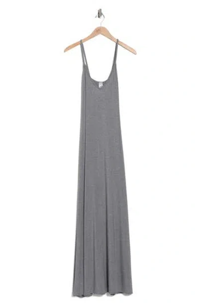 Go Couture V-neck Maxi Dress In Gray