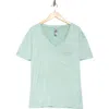 Go Couture V-neck Pocket T-shirt In Kashmir