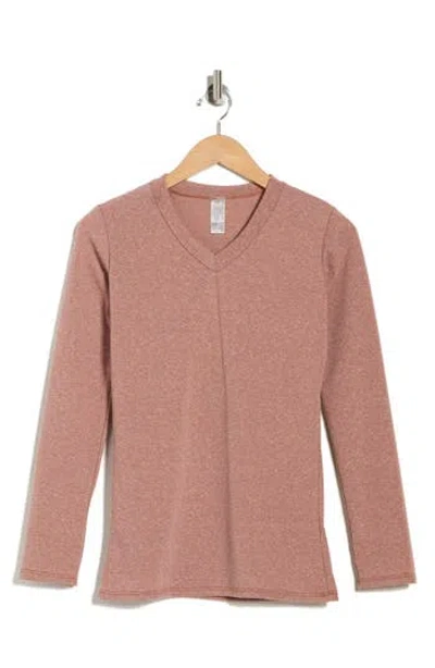 Go Couture V-neck Long Sleeve T-shirt