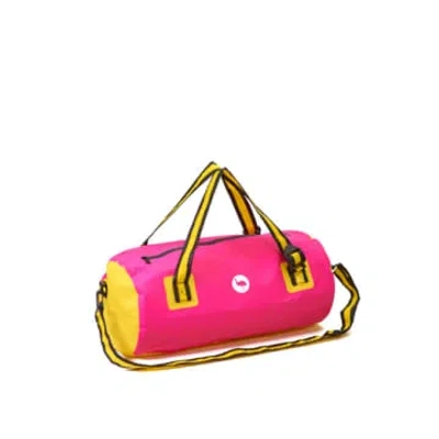 Go Emu Pink & Yellow Dry Duffel Bag