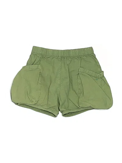 Pre-owned Go Gently Baby Kids' Khaki Shorts In Green
