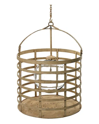 Go Home 1-light Seaport Chandelier In Brown