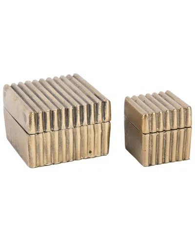 Go Home 2pc Curtis Box Set In Gold