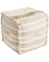 Go Home Adeline Square Pouf