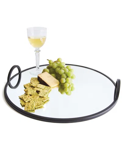 Go Home Boise Round Mirror Tray
