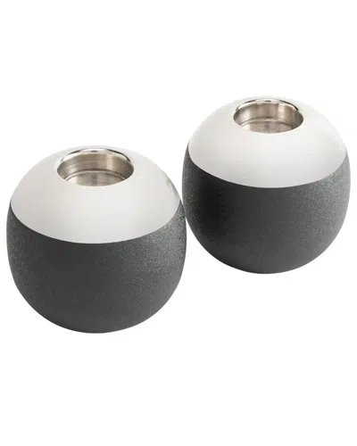 Go Home Elton Votive Holder Pair In Black