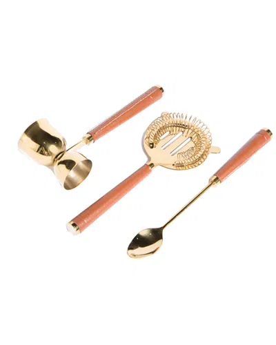 Go Home Eternal Bar Tool Set In Brown