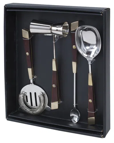 Go Home Faulkner Bar Set In Brown