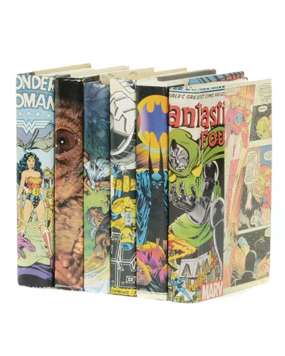 Go Home Faux Vintage Comic Books In Multi