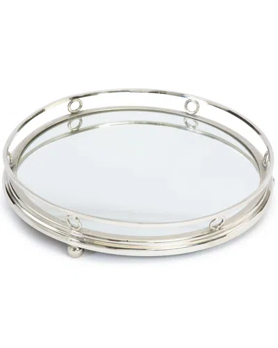 Go Home Geometric Bar Tray In Silver