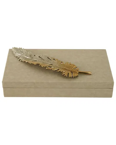 Go Home Hayles Box In Gold