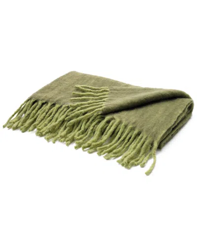 Go Home Hunter & Lime Green Throw