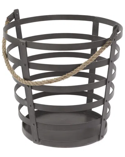 Go Home Iron And Rope Basket