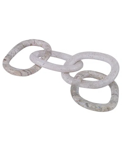 Go Home Leia Links In White