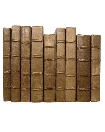Go Home Linear Foot Of Cocoa Books In Brown