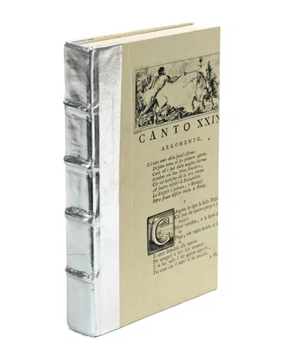 Go Home Metallic Decorative Book In Multi