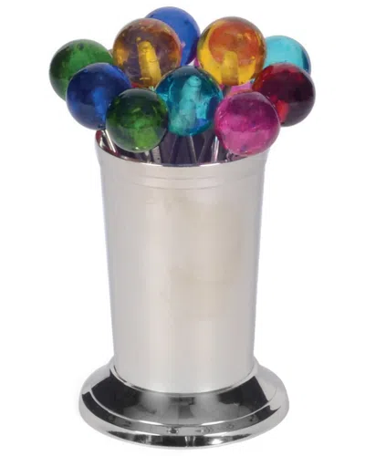 Go Home Set Of 13 Party Picks In Multi