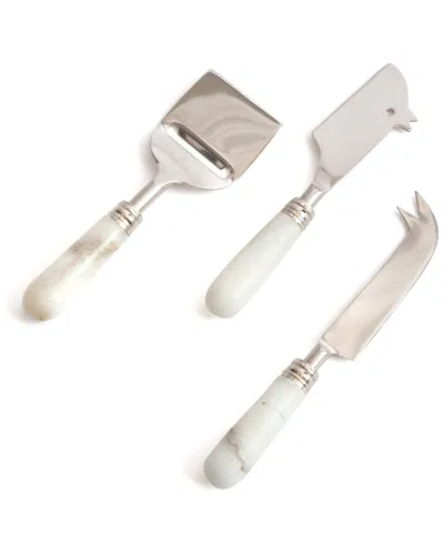 Go Home Set Of 3 Somerset Cheese Knives In Neutral