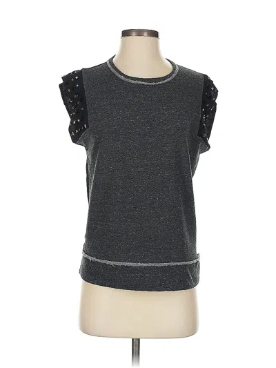 Pre-owned Go Make Noise Sweater Vest In Gray