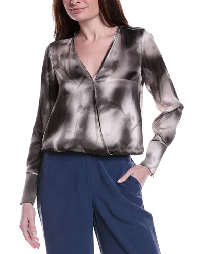 GO SILK GOSILK SILK WRAP TOP