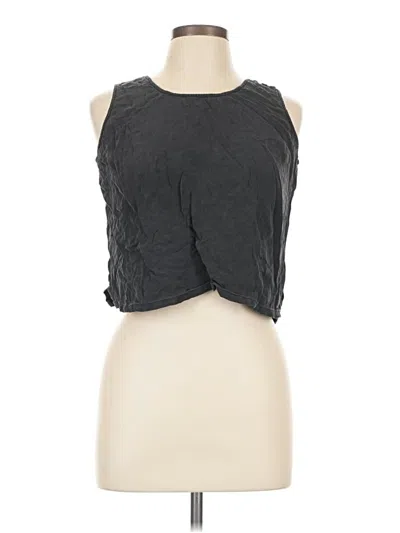 Pre-owned Go Silk Sleeveless T-shirt In Gray
