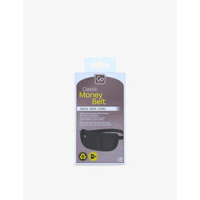 Go Travel Classic Woven Money Belt Black