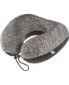Go Travel Comfortable Memory Foam Pillow In Electric Blue