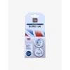 Go Travel White Earthed Euro/uk Adapter In White