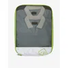 Go Travel Deeper Set Of Two Packing Cubes Green In Green