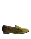 Go-up Woman Loafers Military Green Size 6 Textile Fibers