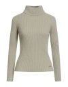 Goa Goa Woman Turtleneck Sage Green Size M Wool