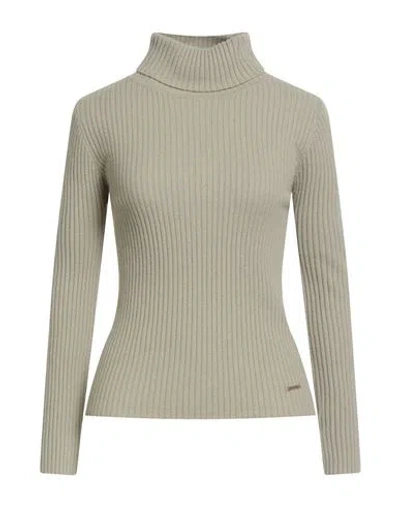 Goa Goa Woman Turtleneck Sage Green Size M Wool