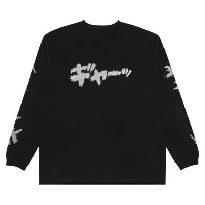 Pre-owned Goat Exclusive Kazuo Umezu God's Left Hand, Devil's Right Hand Long-sleeve Black/silver | Men's Size