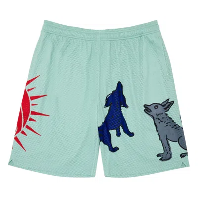 Pre-owned Goat Moon Tarot Shorts Mint | Green | Men's Size S