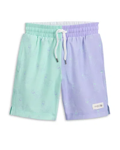 Goat Usa Kids' Aop 5.5 Swim Trunks In Multi