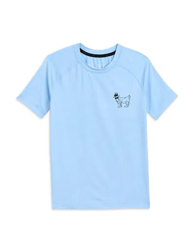 Goat Usa Boys' Athletic Logo Tee - Little Kid, Big Kid In Blue