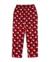 Goat Usa Boys' Buffalo Check Pajama Pants - Big Kid In Red